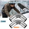 1set 60mm Elbow Air Diesel Parking Heater Exhaust Pipe Connector with Clamp for Webasto Diesel Boat Heater