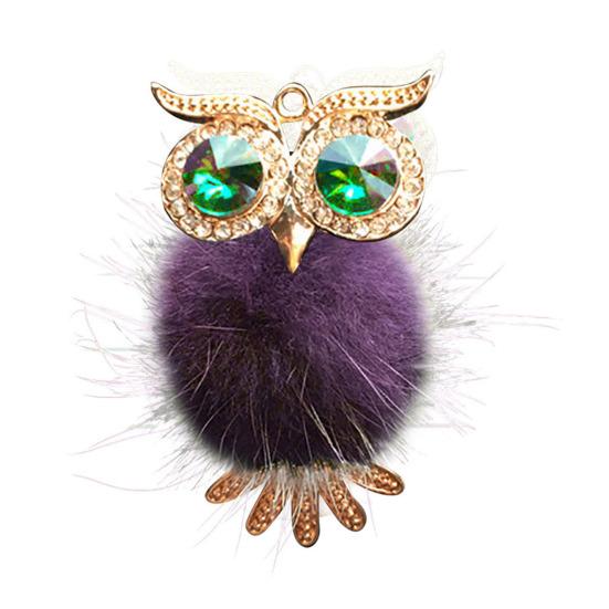 Perfume Clip Cartoon Metal Shape Good Smell Owl Mini Vehicle Air Outlet
