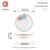 Hao Ya Jingdezhen Blumiges Keramik-Dipschalen-Set (4 Stück)
