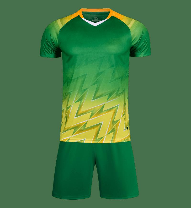 Men's Quick-Dry Football Jersey Set with Number Print for Adults and Kids