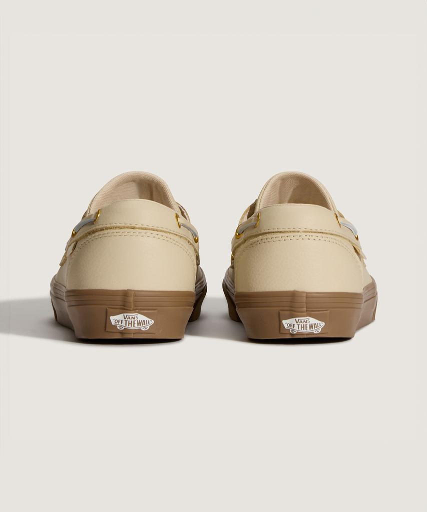 Vans 2-Eyelet Boat Shoes - (Leather) Tan / Vn000Z11Tan1