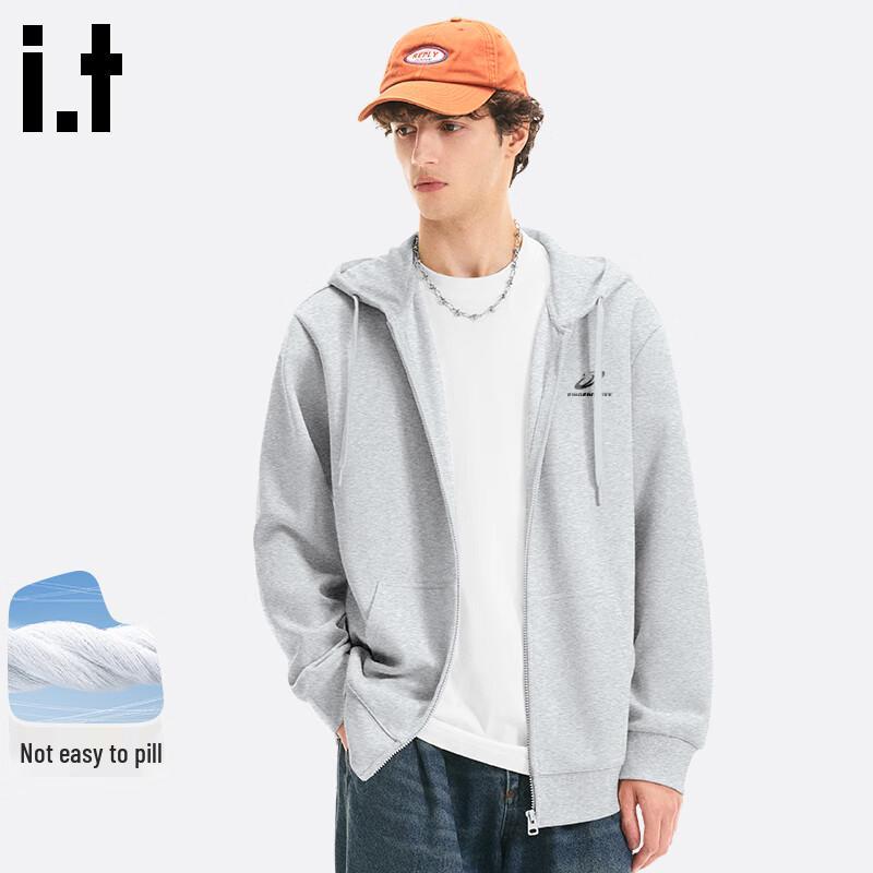 Fingercroxx Men's Hooded Zip-Up Sweatshirt with Star-Ring Graphic