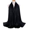 90cm Square Neck Scarves Large Size Head Scarf Fashion Pure Color Shawl  Outdoor