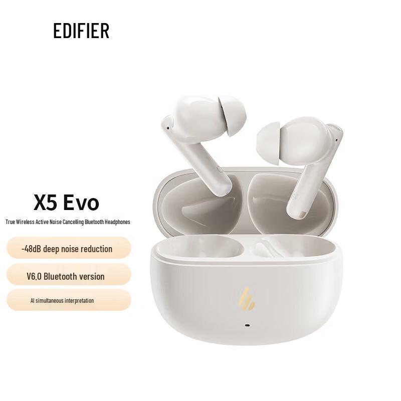 Edifier X5 Evo Active Noise Cancelling True Wireless Earbuds