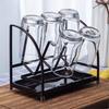 2026 New Modern Cup Drying Rack Stand with Drain Tray for Mugs Home Kitchen Bottles