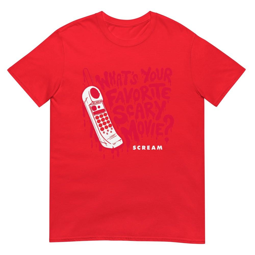 Scream Favorite Scary Movie TShirt S