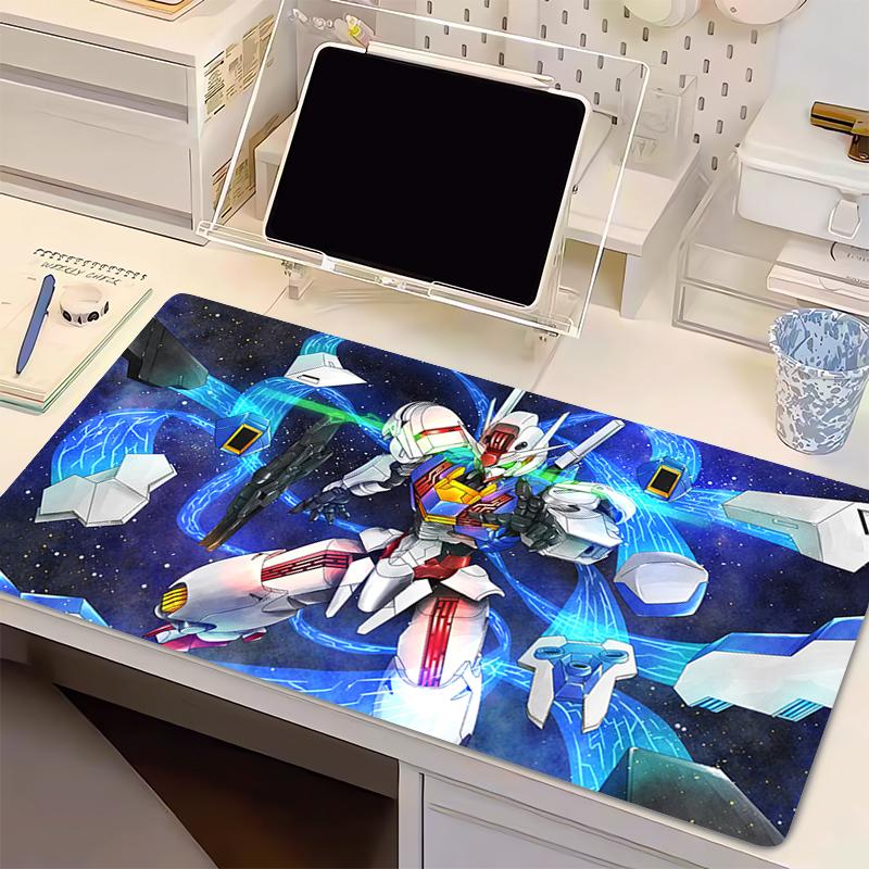 Hot Anime Mouse Pad Mechanical Warrior Ggundam Aaerial Keyboard Pad Laptop Computer Speed Desk Mat Computer Gaming Mousepad