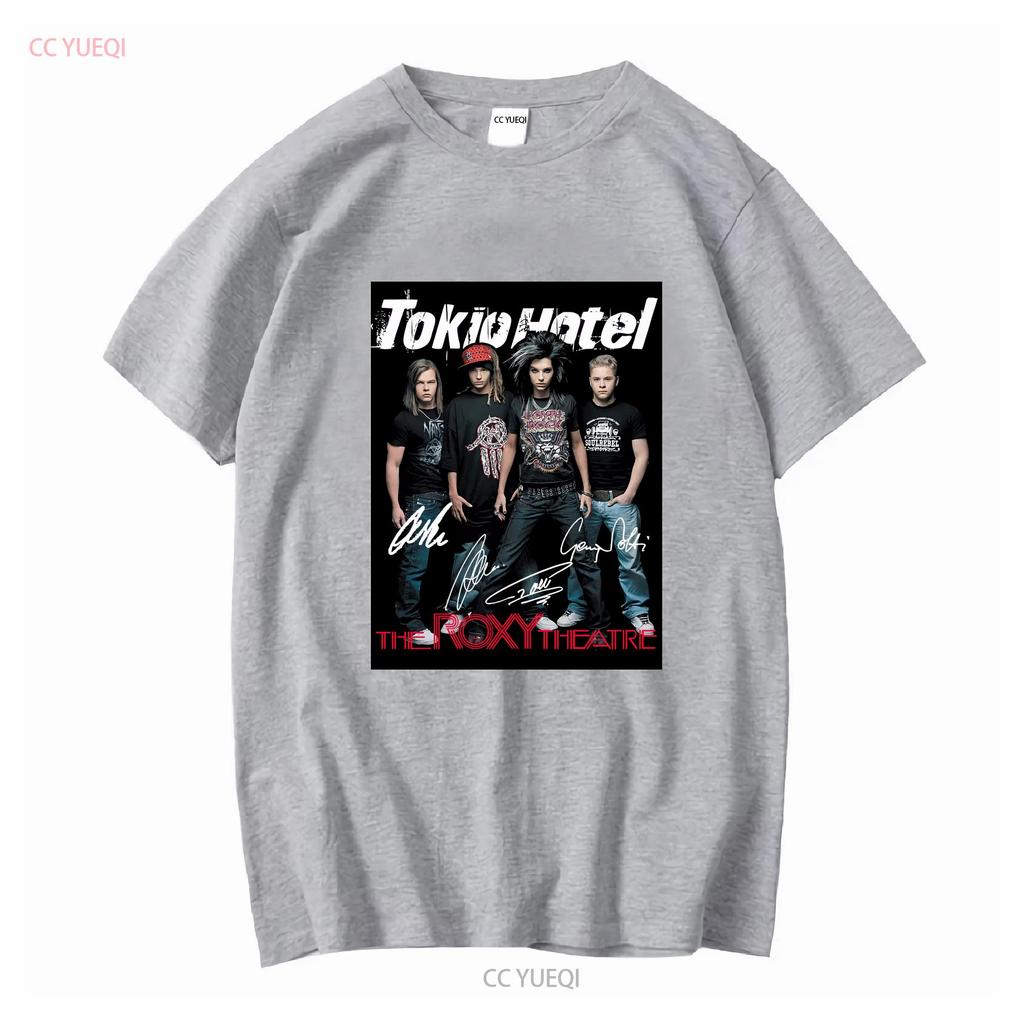 Rara Maglietta da Concerto Tokio Hotel Vtg Nera S 23xl Vintage Lavata Top Casual Per l'Uso Quotidiano Moda Leggermente Grafica Alla Moda