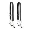 Black Leather  Harness Set – Nipple Clamps, Labia Clips & Restraints for Fetish Bondage & Erotic Couple Play