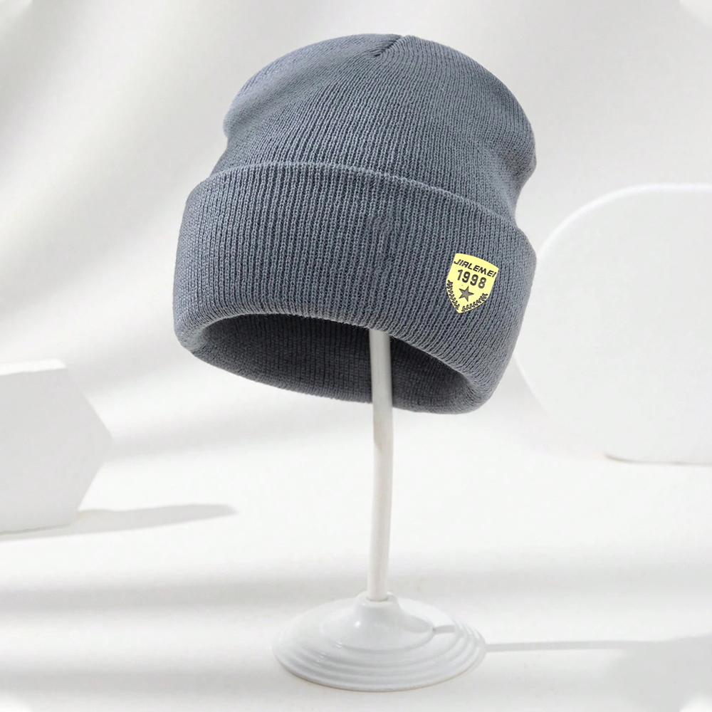 1pc Men's Outdoor Casual Beanie Hat,Warm Windproof Elasticity Head Cap,Suitable for Skiing and Outdoor Activities Winter Outfit