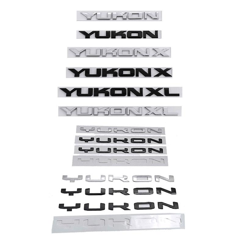 YUKON YUKONXL YUKON X new old emblem car stickers for chevrolet GMC pickup side door mark rear trunk big small label refit logo lf2