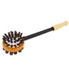 Wooden Massage Hammer Double Head Back Scratcher Handheld Back Knock Massager for Home Office Travel