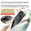 Für Bestseller Elektrisches Fischspielzeug Nachahmt Echten Fisch Sprünge USB-Betrieben Springender Fisch Katzenspielzeug Kurzes Plüschmaterial - Für Babys 0-24