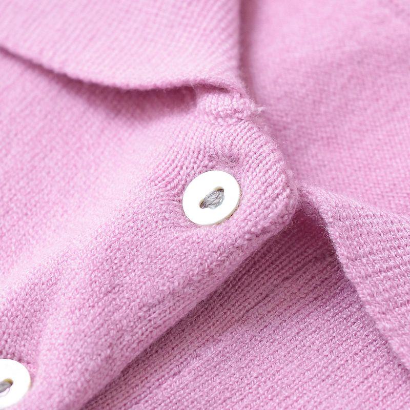 Kaslead New Arrival Women's Clothing Fashion Style Fashion Minimalist All-Matching Lapel Short Sleeve Knitting 2893112401