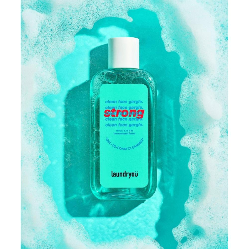 Laundryou Clean Face Gargle Gel To Foam Cleanser Strong none
