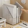 1PCS Student Desktop Textbook Book Transparent Book Stand Office File Storage Shelf Plastic A4 Paper Organising Box