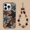 Leopard Print Star Chain Case For OPPO A3 A5 A6 PRO A5X A40 A18 A38 A60 A58 A78 A94 A74 F31 RENO 11F 12F 14 PRO 7 10 6 5 Lite 5F