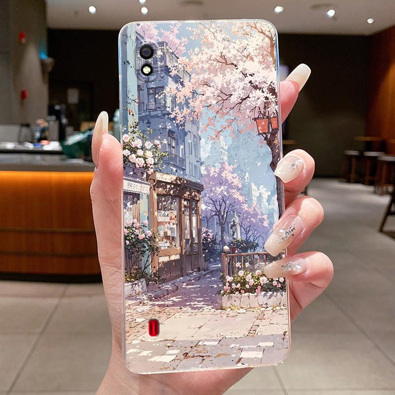 Casing For Samsung A10 SM-A105F Back Cover For Samsung Galaxy A10 Case Transparent Luxury Dragon Cute Cool Boys Girls Phone Case