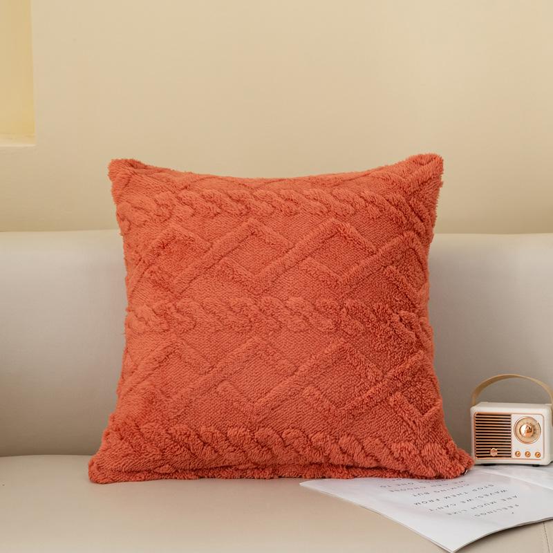 Cushion pillow cover 1PCS living room sofa plush pillow nap pillow bedroom headboard pillow bay window cushion