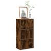 Bookshelf Smoked Oak 40 X 24 X 77 Cm Engineered Wood