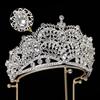 New Elegant High End Elegant Beauty Pageant Bridal Crown Headwear Wedding Headband Crown