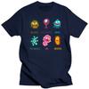 Unisex T-Shirt Niedliche Viren für Biologielehrer oder einen Wissenschaftler Viren T-Shirt1 Bedrucktes T-Shirt Oberteil