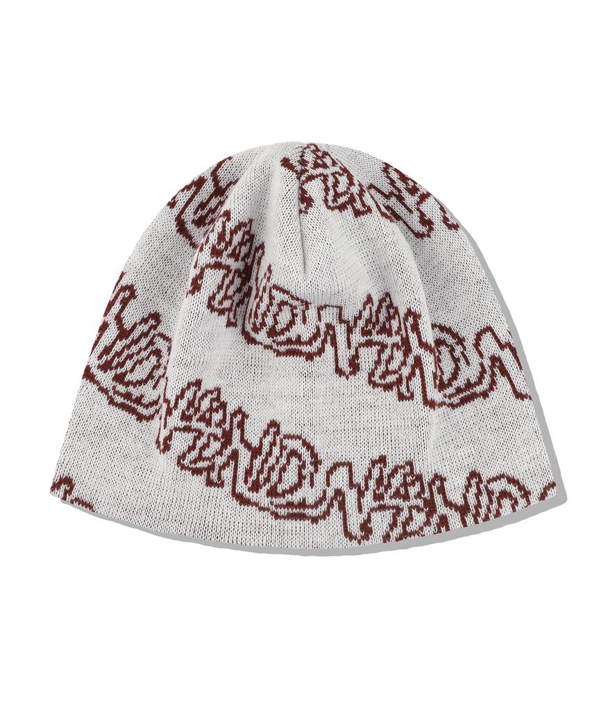 NOT4NERD N4Nd Monogram Jacquard Beanie - Ivory