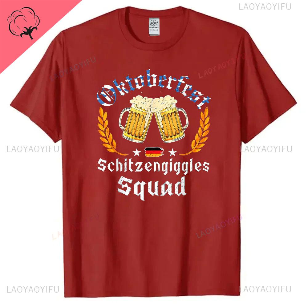 NEW Oktoberfest Squad Bavarian Festival Munich Beer Men Women High Quality  Tee TShirt XS3XL Graphic T Shirts Tops Clothing