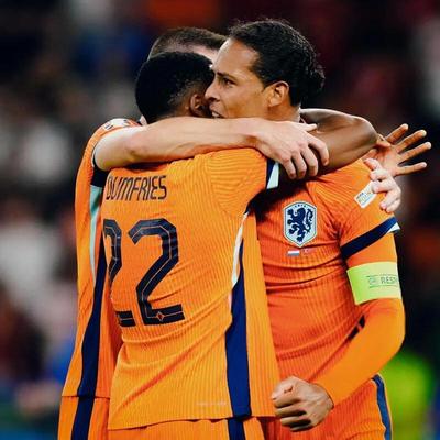 Men's EURO 2024 Netherlands Home Fan Jersey