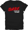 Retro Anti-Drogen-Aufklärungs-T-Shirt | 90er Vintage Style DARE Grafik-T-Shirt