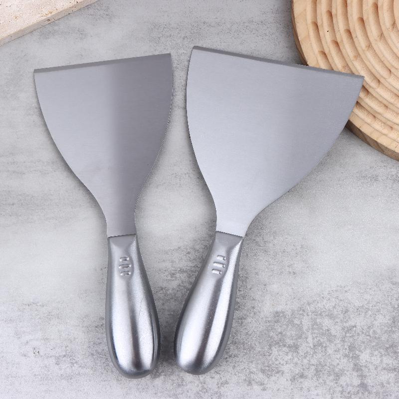  Stainless Steel Steak Spatula, Teppanyaki Spatula, Commercial Pizza Spatula, Pancake Spatula Cooking Spatula
