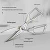 Multifunctional SK5 Stainless Steel Kitchen Scissors: Sharp, High Hardness for Chicken, Duck, and Goose Bones