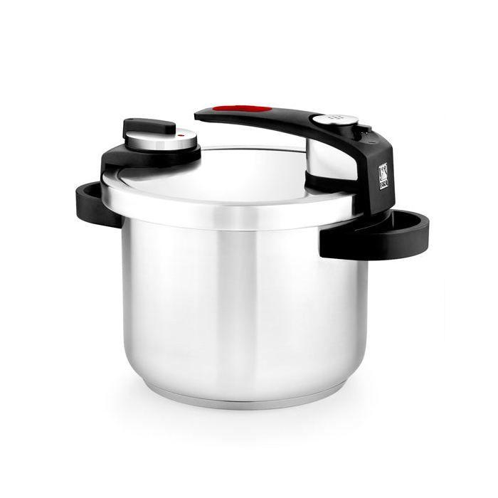 Marmite Express - BRA - A185603 - Acier Inoxydable - 7 L - Tous Feux Compatibles