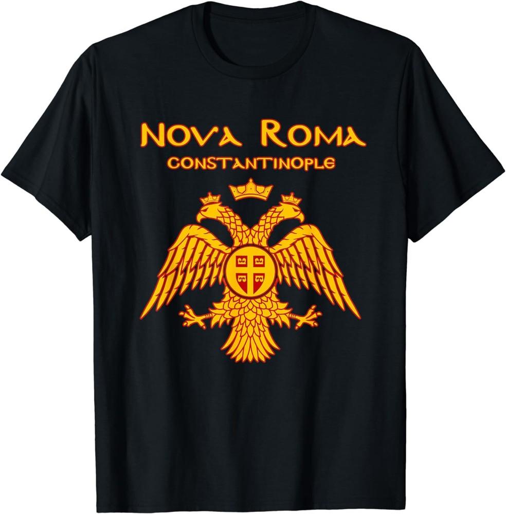 

NEW LIMITED The Byzantines Eastern Roman Empire Latin SPQR Nova Roma T-Shirt Tops Tee 2XL