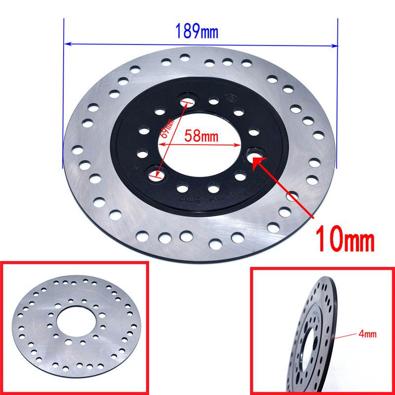 Front Rear Brake Disc Rotor 108 130 158 170 180 190MM For 50 125cc 150cc 200cc 250cc Quad Pit Dirt Bike ATV UTV