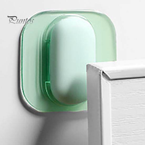 3Pcs/Set Silicone Door Stopper Punching Free Mute Stickers Door Handle Protection Pad Hardware Wall Mat Anti-collision Sticker