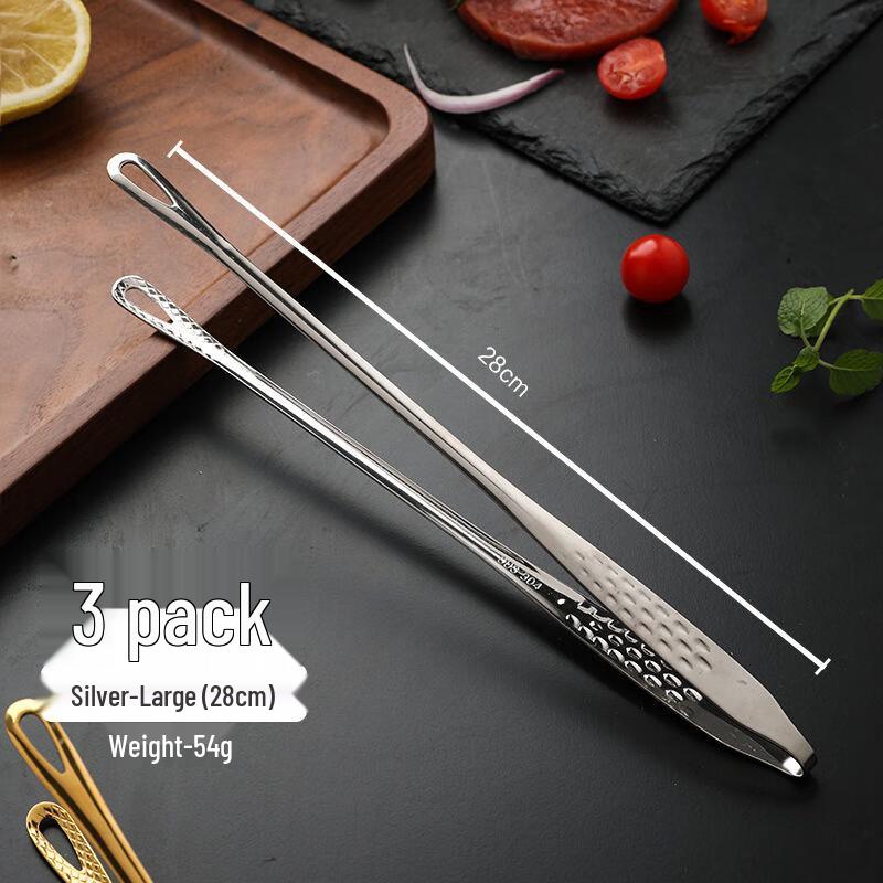 

304 Stainless Steel BBQ Tongs Set