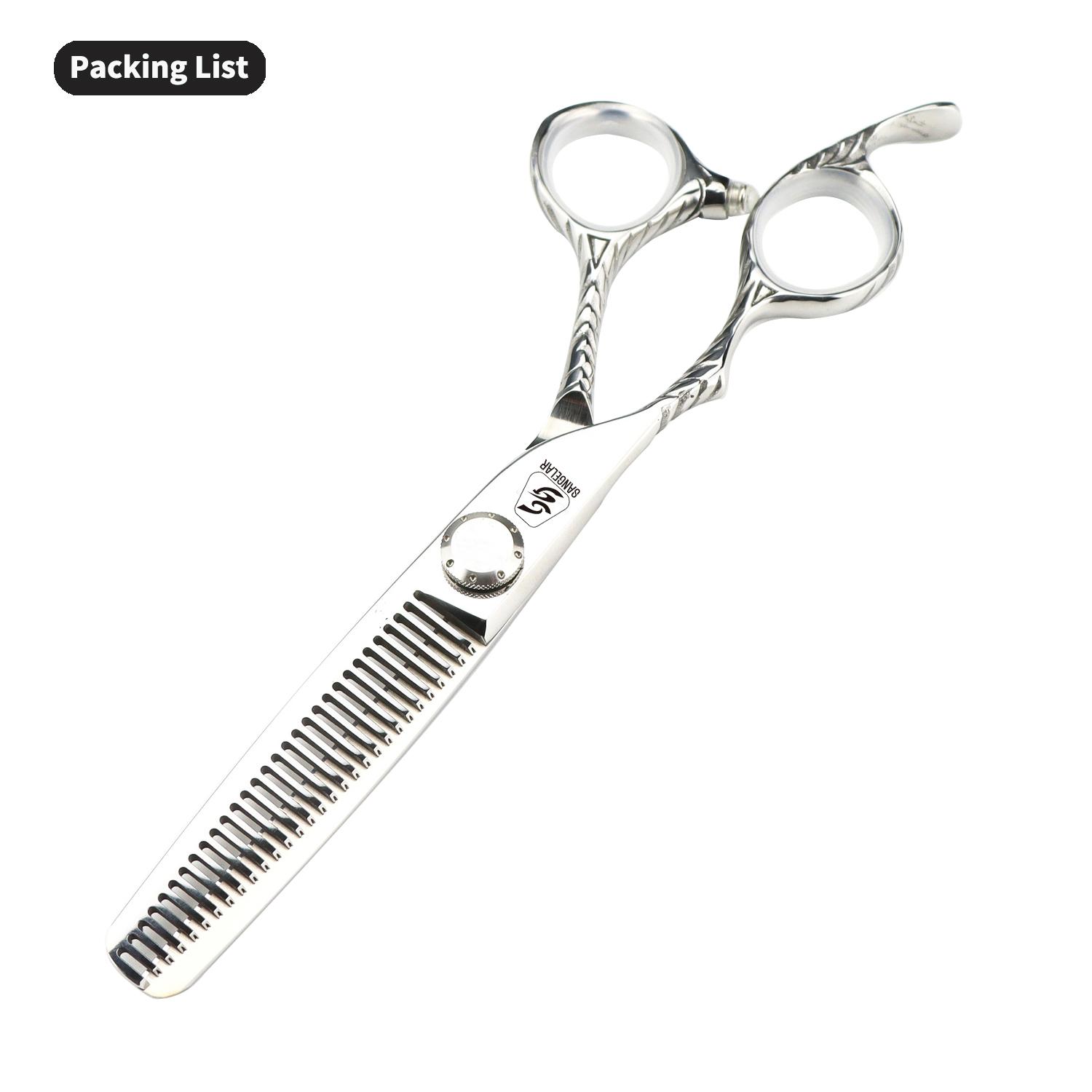 

Sangelar левая рука 6 дюймов ножницы высшего класса профессиональные парикмахерские инструменты парикмахерские ножницы левая стрижка волос 6 T