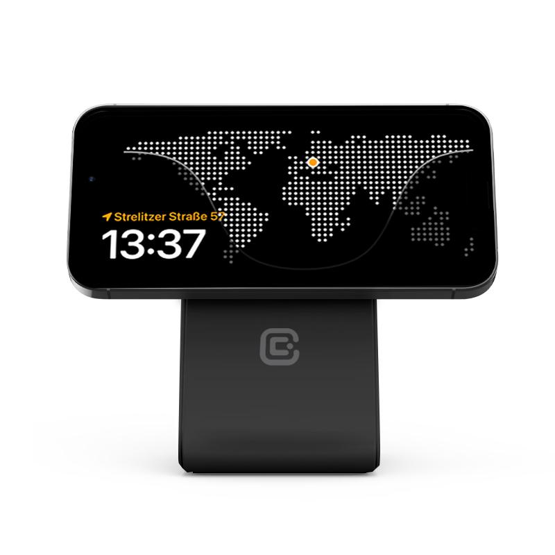 Crong Color Cover Magnetic - iPhone 13 Pro Max MagSafe Case (Black)