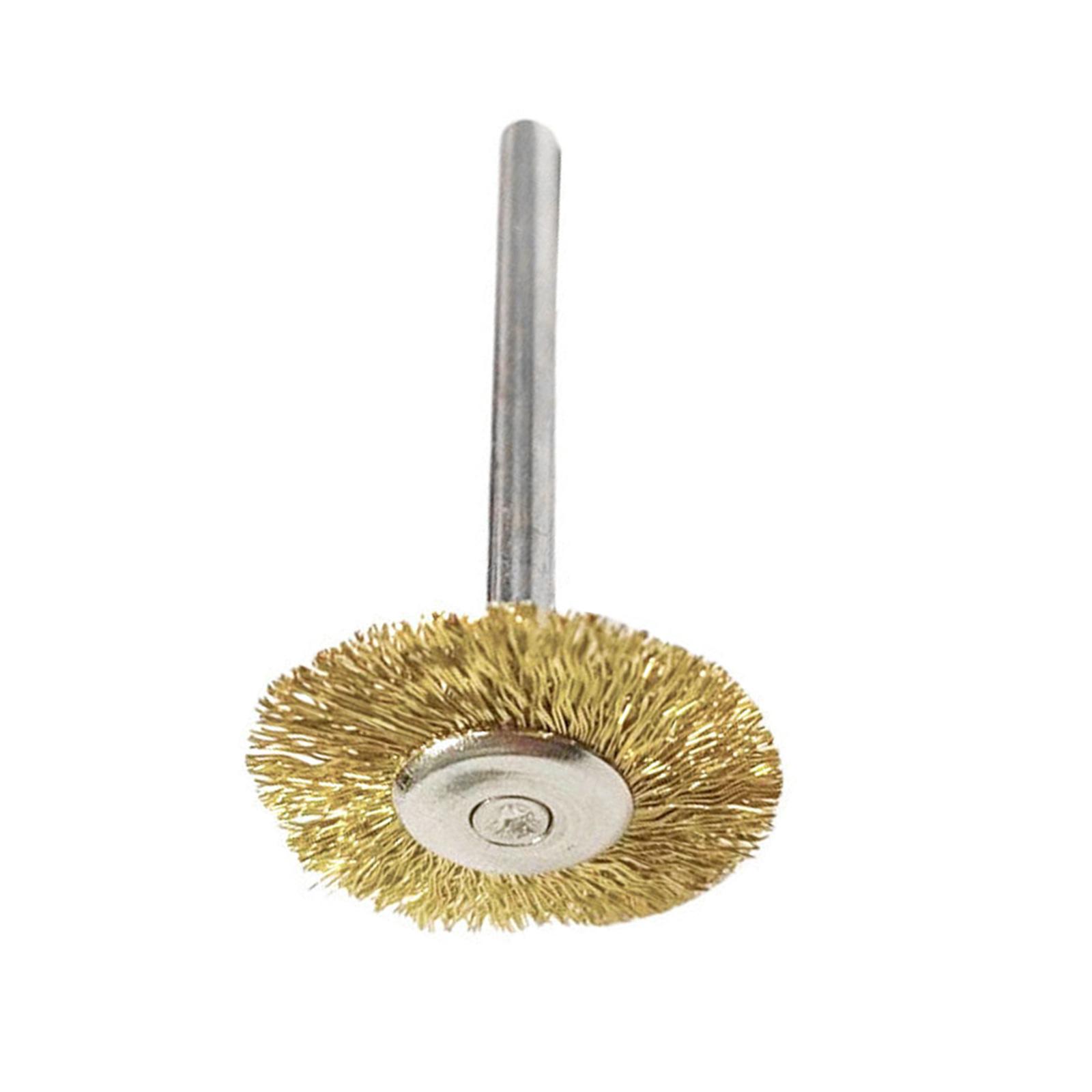 

10 штук 3 мм оправка медные проволочные щеточные круги для детальной очистки и сглаживания поверхностей отлично подходят для изготовления ювелирных изделий C