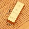 Brass Gold Bar Prop - Home Decor, Shop Display, Housewarming Gift, Solid Handicraft