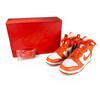 Pristine NIKE High Cut Sneakers DUNK RETRO QS Syracuse Dunk High Orange 26cm Used