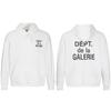 GALLERY DEPT Hoodie Men Women Oversized Cotton Fleece Pullover Sweatshirt Streetwear Loose Fit Long Sleeve
