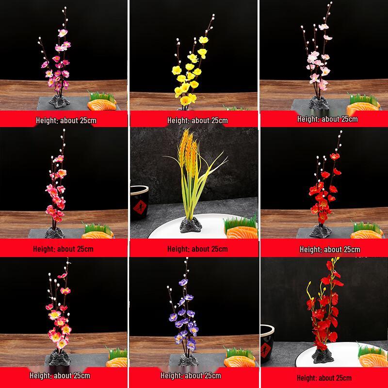 Japanese Style Culinary Plating Decorations