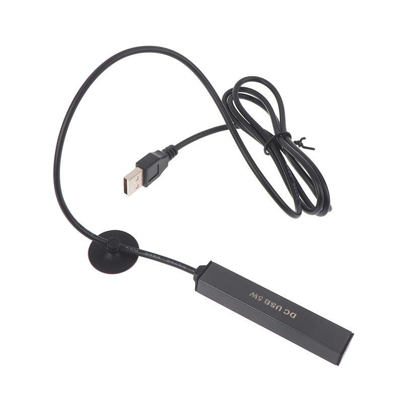 

USB Mini Aquarium Heating Rod For Small Fish Tank Temperature Regulator Thermostat Heater 5/10W