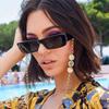 Fashion Vintage Square Sunglasses Women Luxury Brand Designer Sexy Small Frame Rectangle Sun Glasses For Female Travel Shades