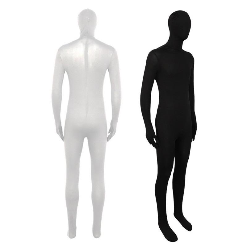 Halloween cos costume ninja tights stage man in black costume ninjia invisibility cloak invisibility ninja costume