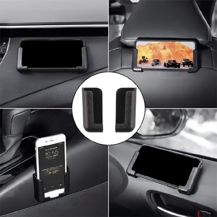 Detachable Adhesive Car Phone Bracket Wide Compatibility Cellphone Holder For Smartphones Up To 7Inches