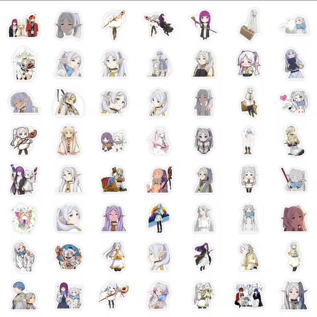 Funeral Parlor Freiren Cutting Set of Decorative Stickers Stickers, 60, [Used]