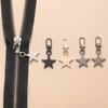 5Pcs Tool-Free Detachable Stylish Zipper Pull Metal Zipper Repair Replacement Slider DIY for Coat Jacket Backpack Handbags